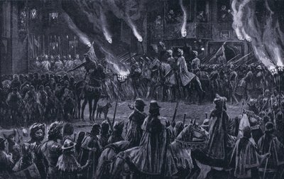 The Marching Watch by Richard Caton Woodville junior